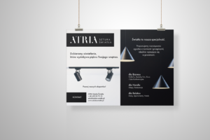 Reklama do prasy - Atria oświetlenie