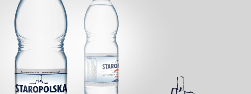 Rebranding wody Staropolska - nowe logo
